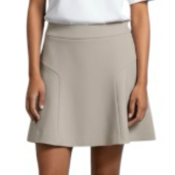 Express Classic A-Line Classic Cream Mini Skirt 8 - Picture 1 of 6